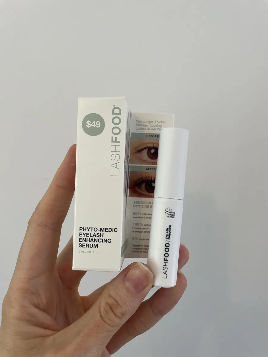 LashFood Phyto-Medic retail box and tube photographed by The Lash List