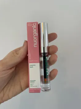 NuOrganic Cosmic Lash retail box and tube photographed by The Lash List