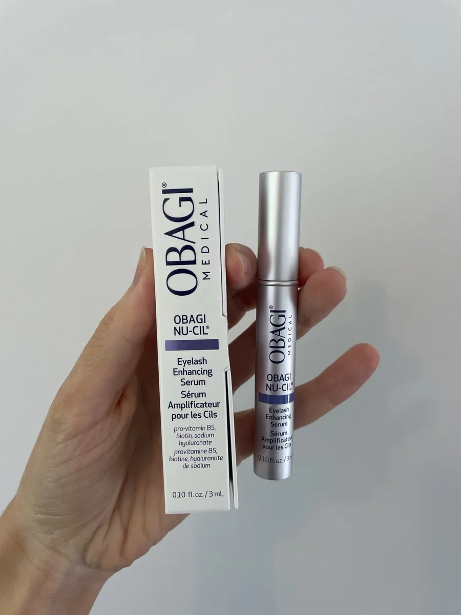 Obagi Nu-Cil retail box and tube photographed by The Lash List